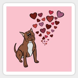 Sweet PitBull Terrier Sticker